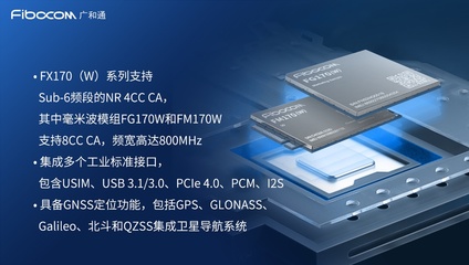 广和通发布基于骁龙X65的5G模组FX170(W)系列，引领网络系统集成新纪元